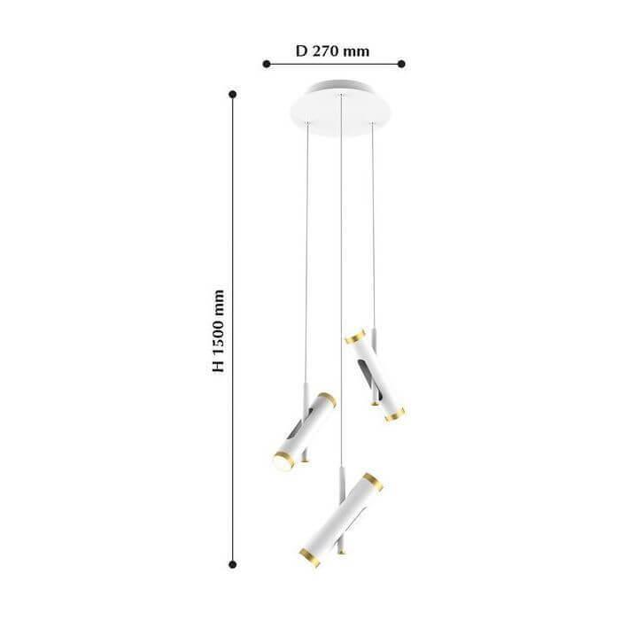 Картинка Подвесная светодиодная люстра Favourite Duplex 2323-6P