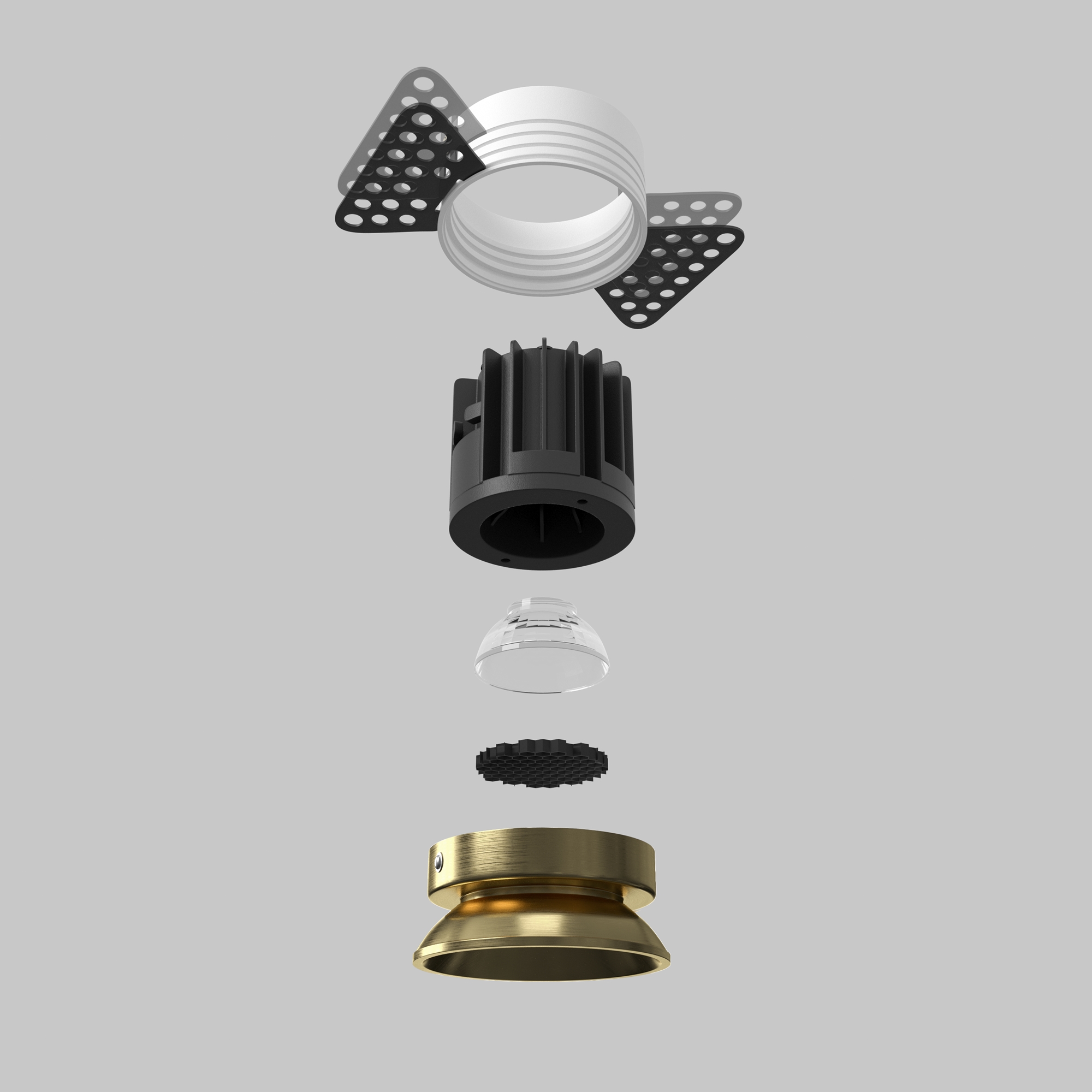 Дополнительная картинка Встраиваемый светильник Technical DL058-7W3K-TRS-BS