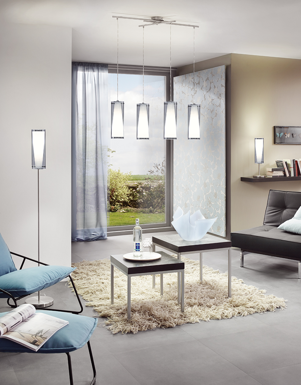 Картинка Подвесной светильник Eglo Hambleton 49614