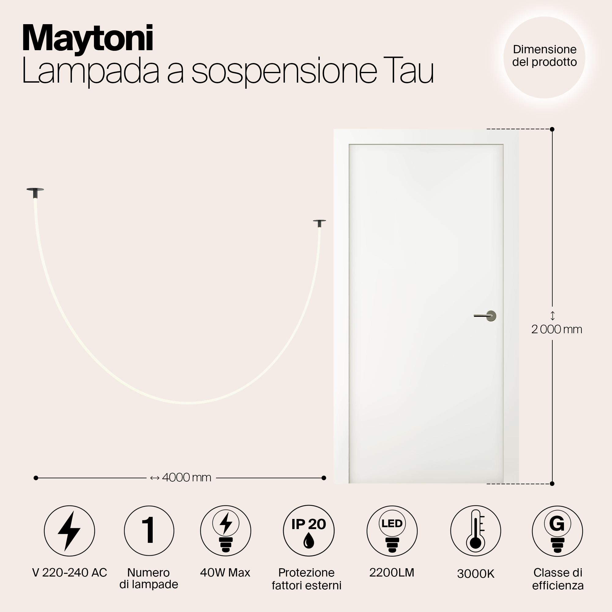 Картинка Подвесной светильник Maytoni MOD146PL-L40B3K