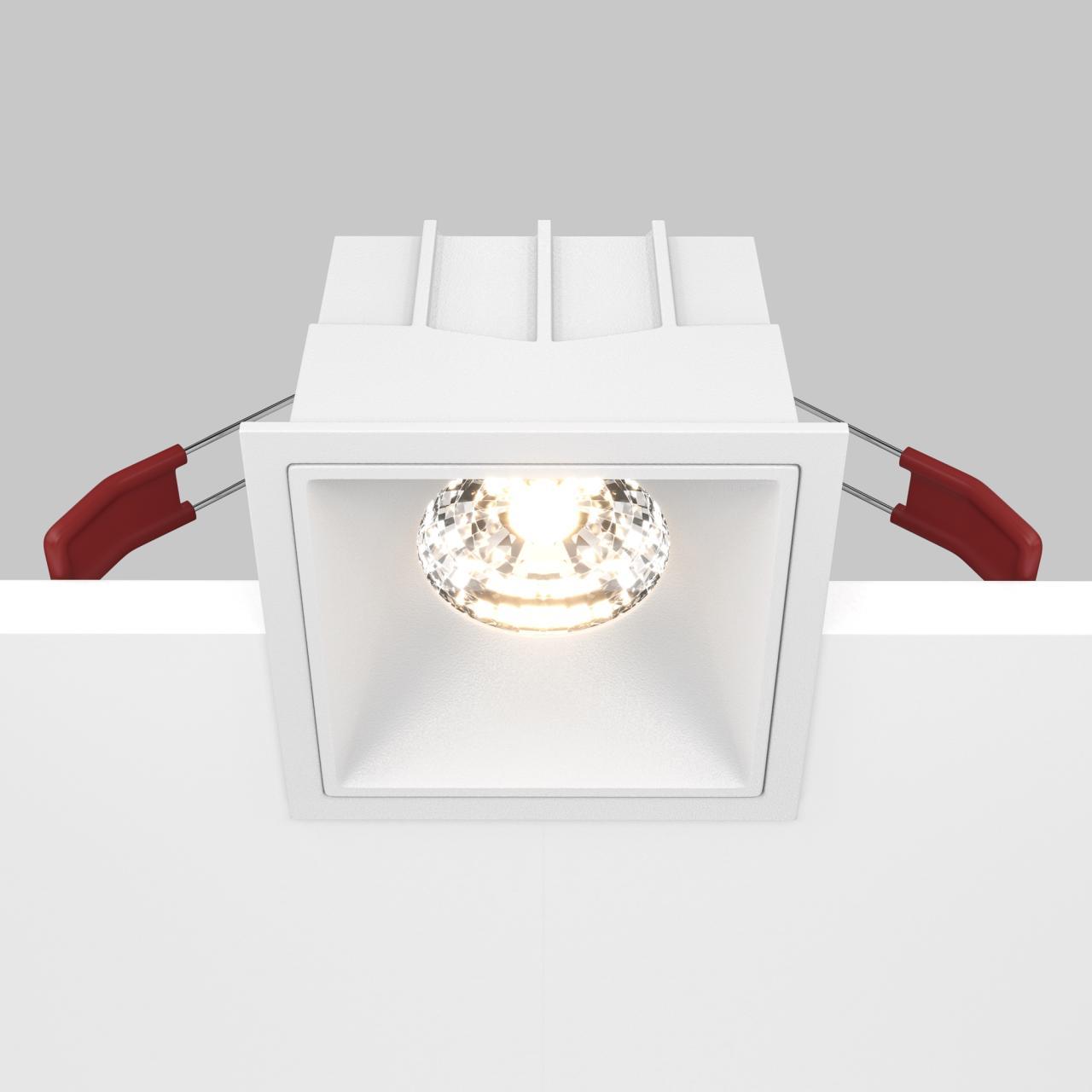 Дополнительная картинка Встраиваемый светильник Technical DL043-01-15W3K-D-SQ-W