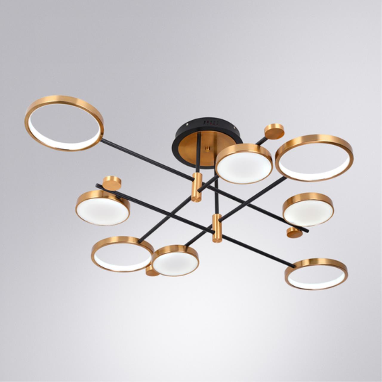 Дополнительная картинка Потолочный светильник Arte Lamp HOLLY A1364PL-8PB