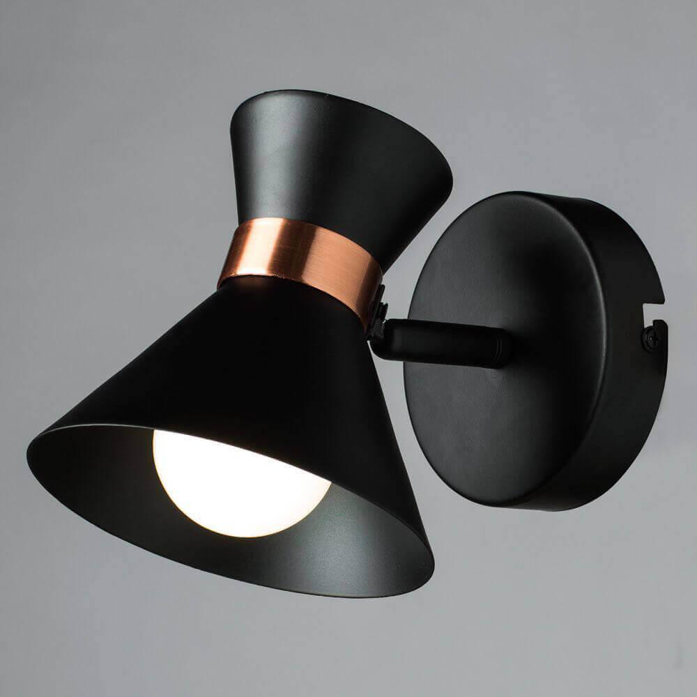 Спот Arte Lamp Baltimore A1406AP-1BK — фото 2