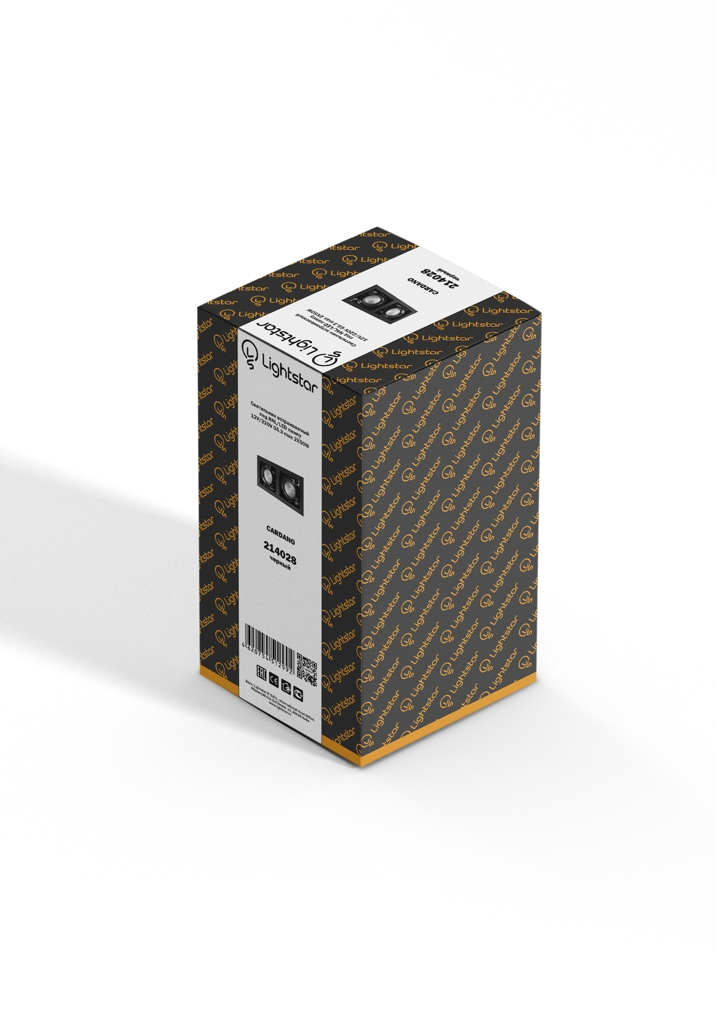 Дополнительная картинка Встраиваемый светильник Lightstar Cardano 16 214028