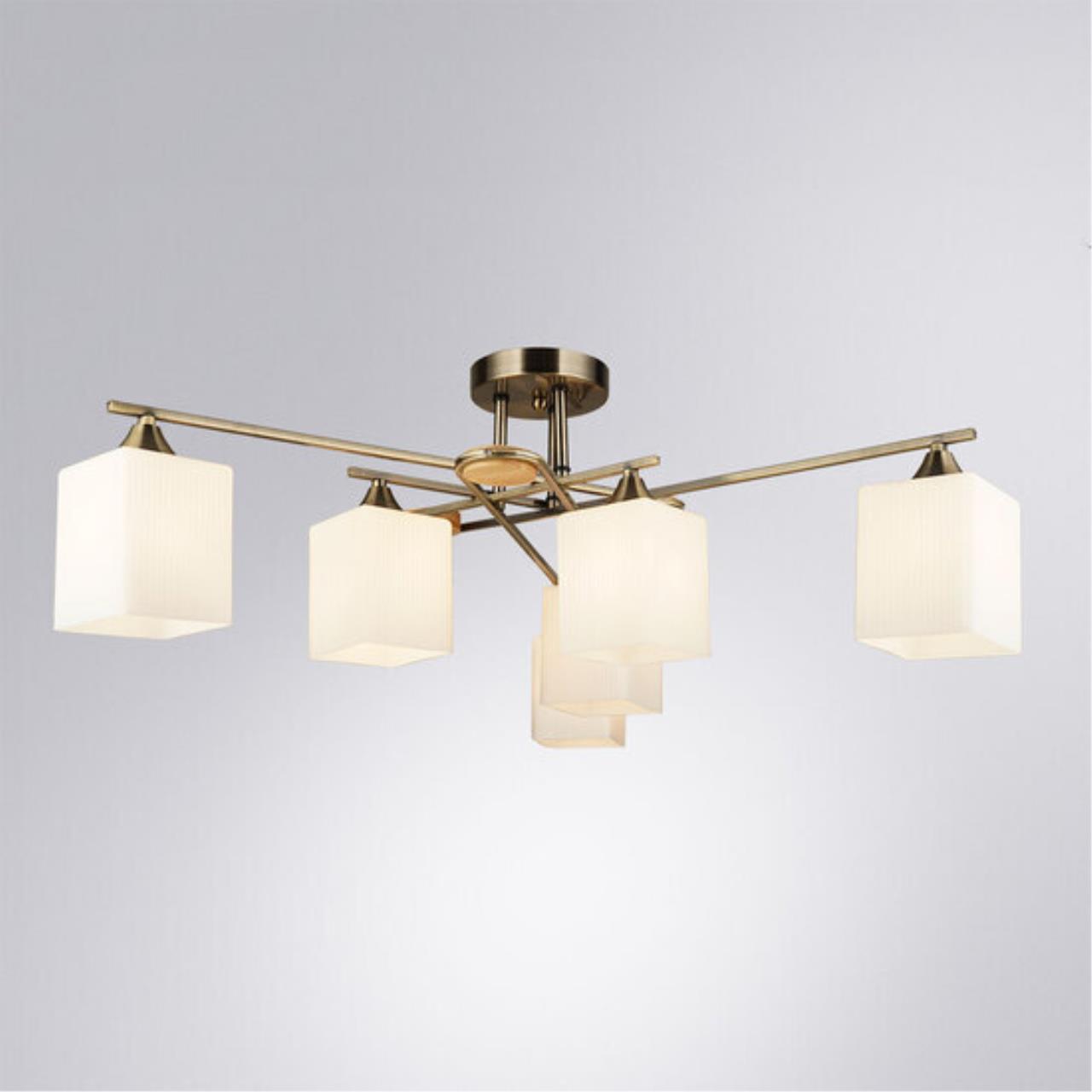 Дополнительная картинка Потолочная люстра Arte Lamp LARGO A4497PL-6AB