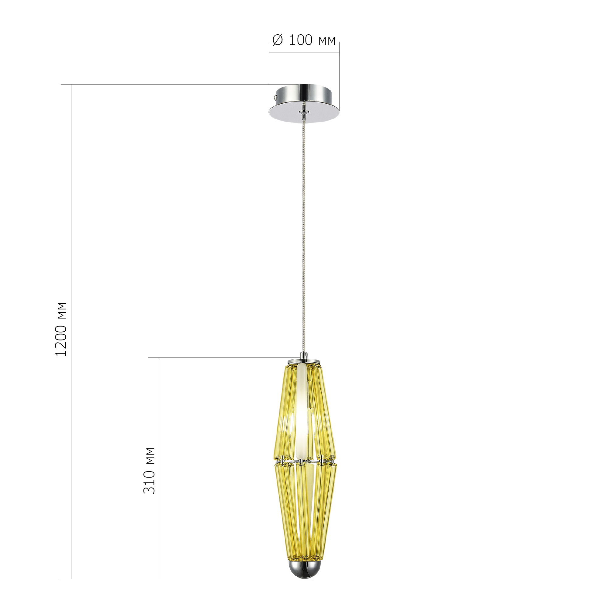 Картинка SL1242.123.01 Светильник подвесной ST-Luce CIARA