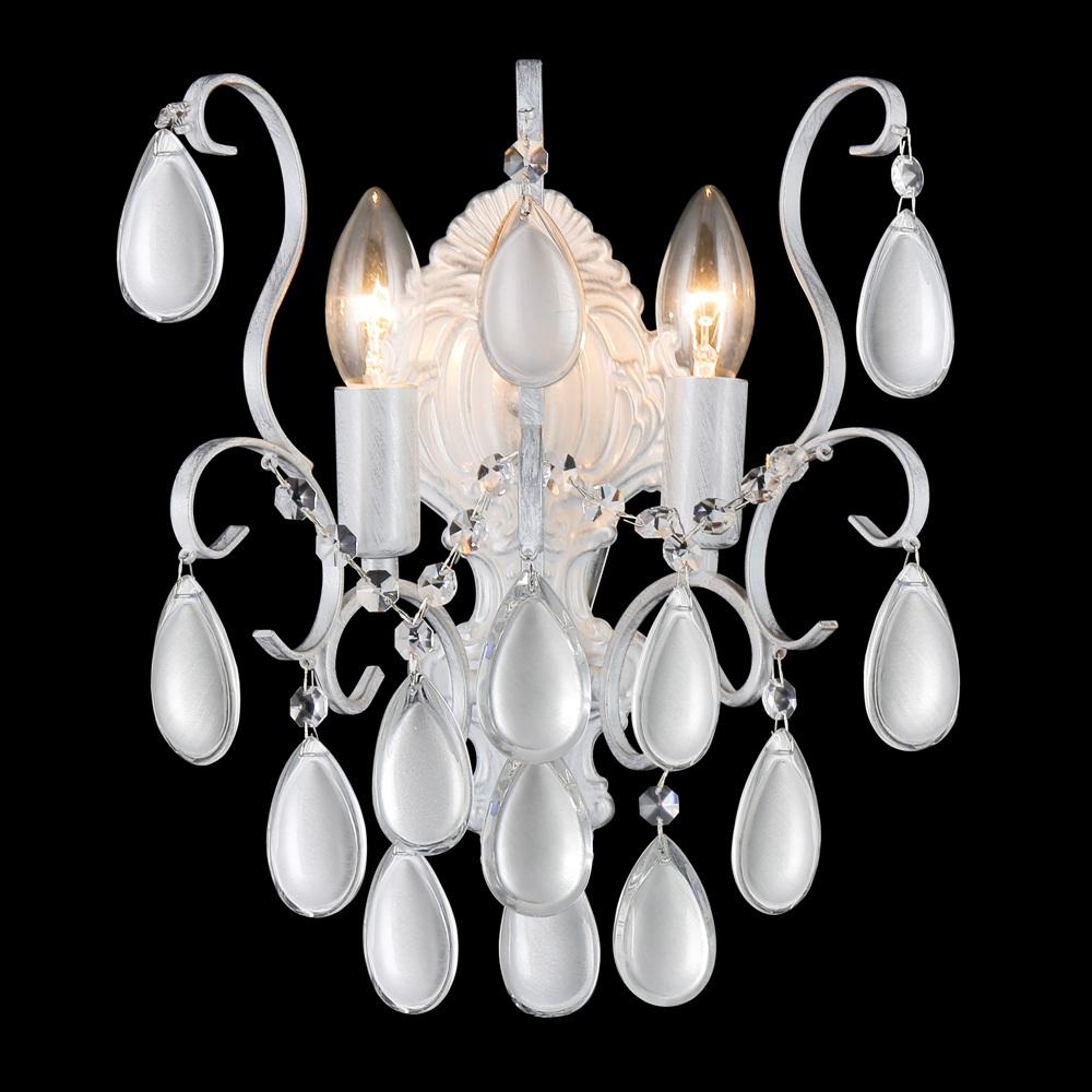 Картинка Бра Crystal Lux SEVILIA AP2 SILVER Crystal Lux 2941/402