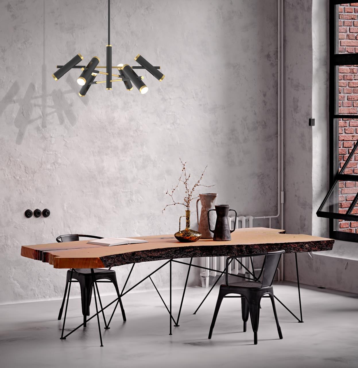 Картинка Подвесная светодиодная люстра Favourite Duplex 2324-12P