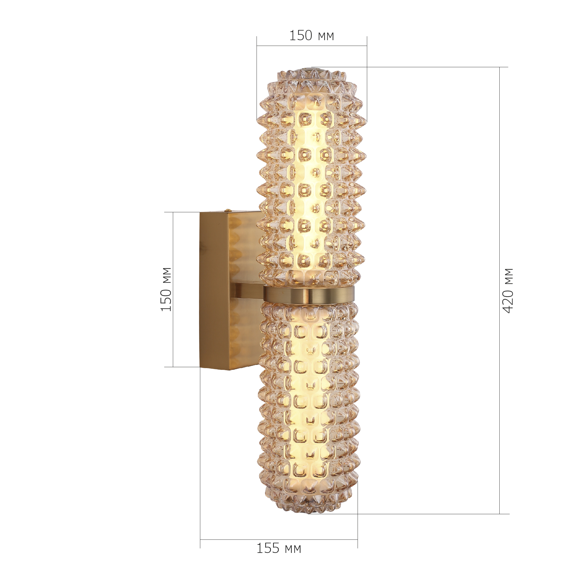 Картинка SL6144.301.01 Светильник настенный ST-Luce SAGUARO