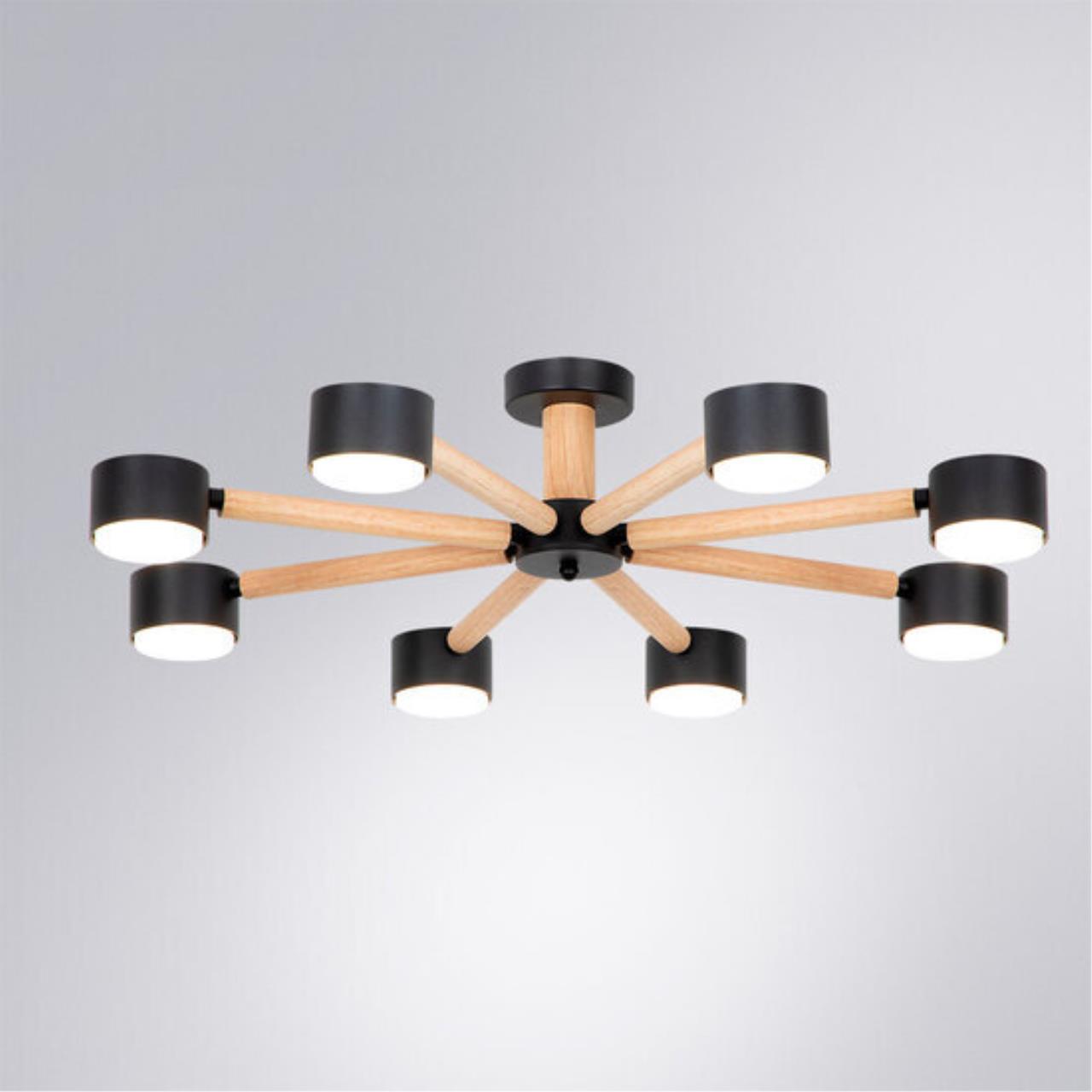 Картинка Потолочная люстра Arte Lamp TENDA A1624PL-8BK