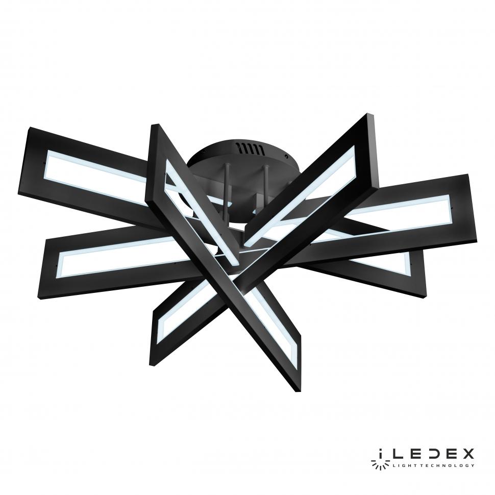Дополнительная картинка Потолочный светодиодный светильник iLedex Stalker 9082-R800-X 128W BK