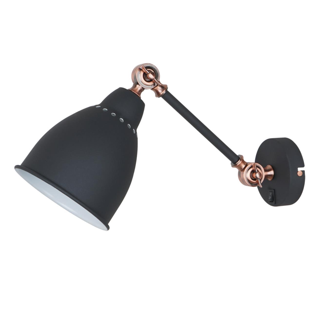 Картинка Спот Arte Lamp Braccio A2054AP-1BK