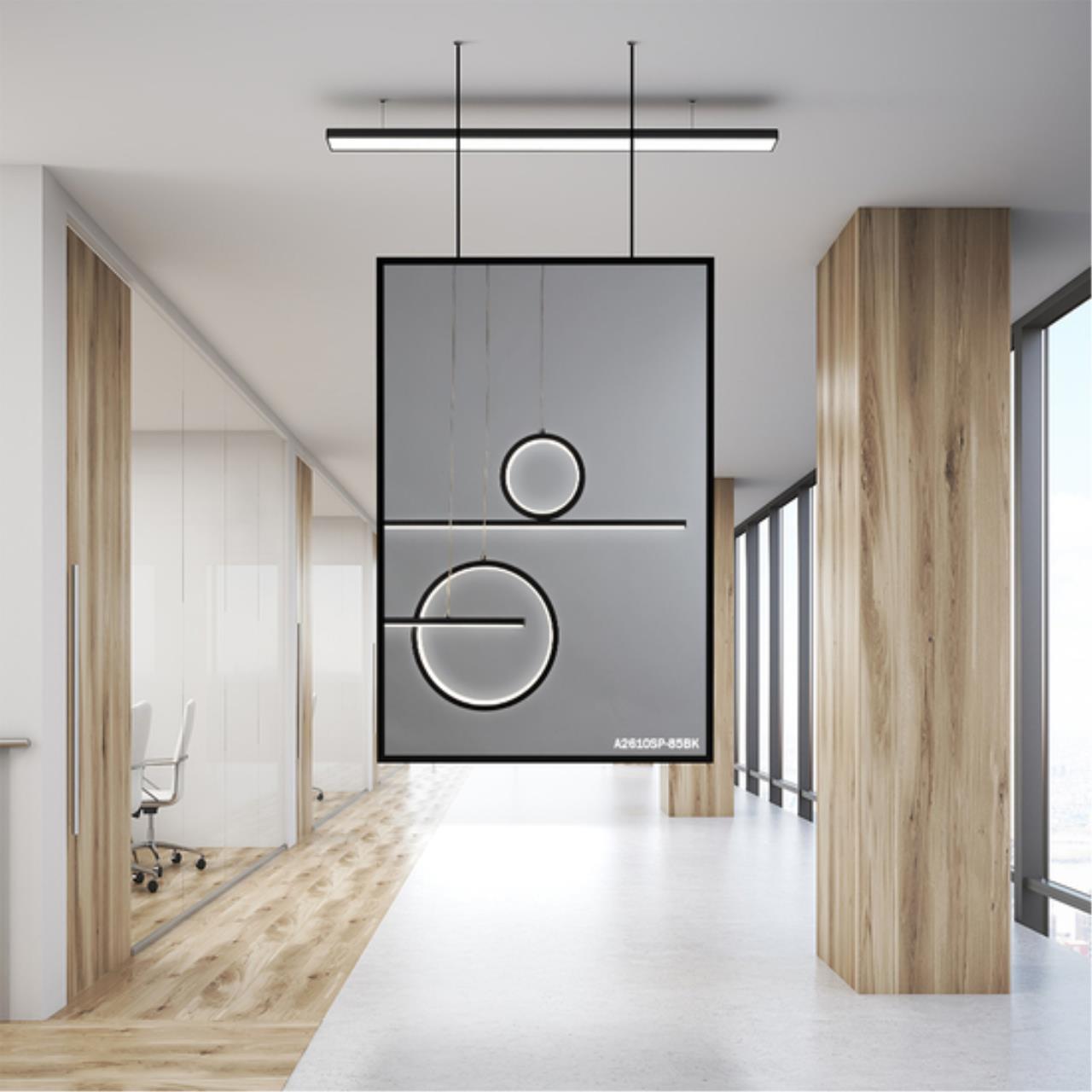 Картинка Подвесной светильник Arte Lamp POLARIS A2610SP-85BK