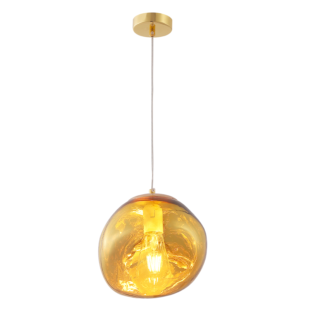 Светильник подвесной Crystal Lux MALAGA SP1 D200 GOLD Crystal Lux 0863/201