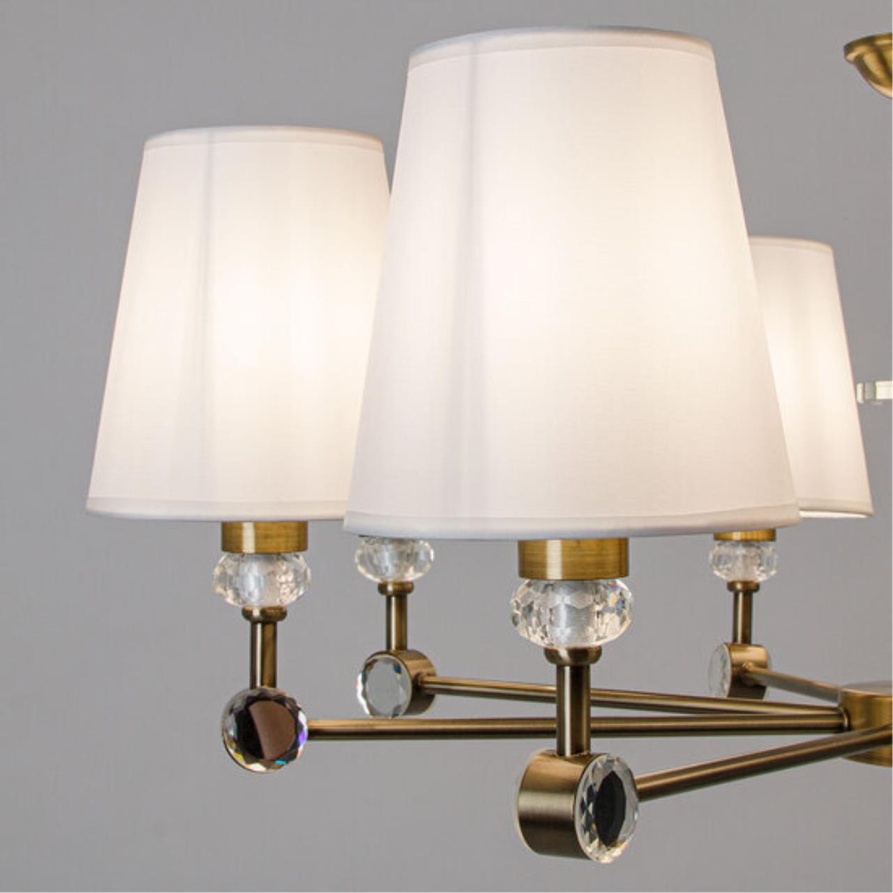 Подвесная люстра Arte Lamp BROCCA A4093LM-8AB — фото 4