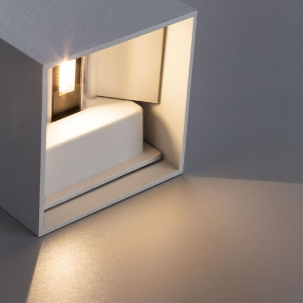 Картинка Уличный настенный светодиодный светильник Arte Lamp Rullo A1414AL-1WH