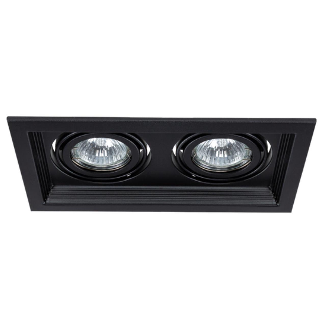 Дополнительная картинка Встраиваемый светильник Arte Lamp Canis A6661PL-2BK