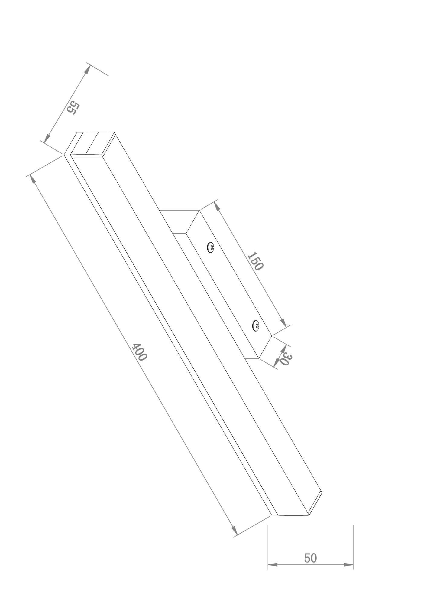 Дополнительная картинка Подсветка Maytoni MIR012WL-L9W4K