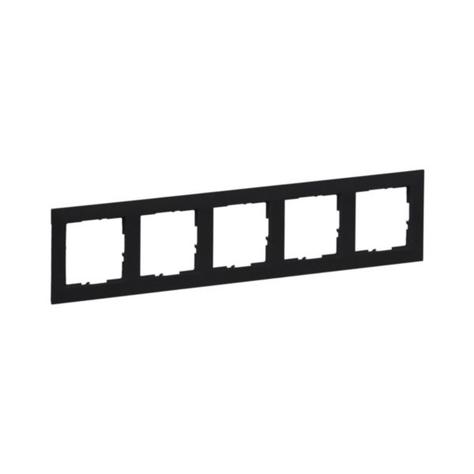 SUNO Рамка декоротивная универсальная 5-постовая, цвет АНТРАЦИТ