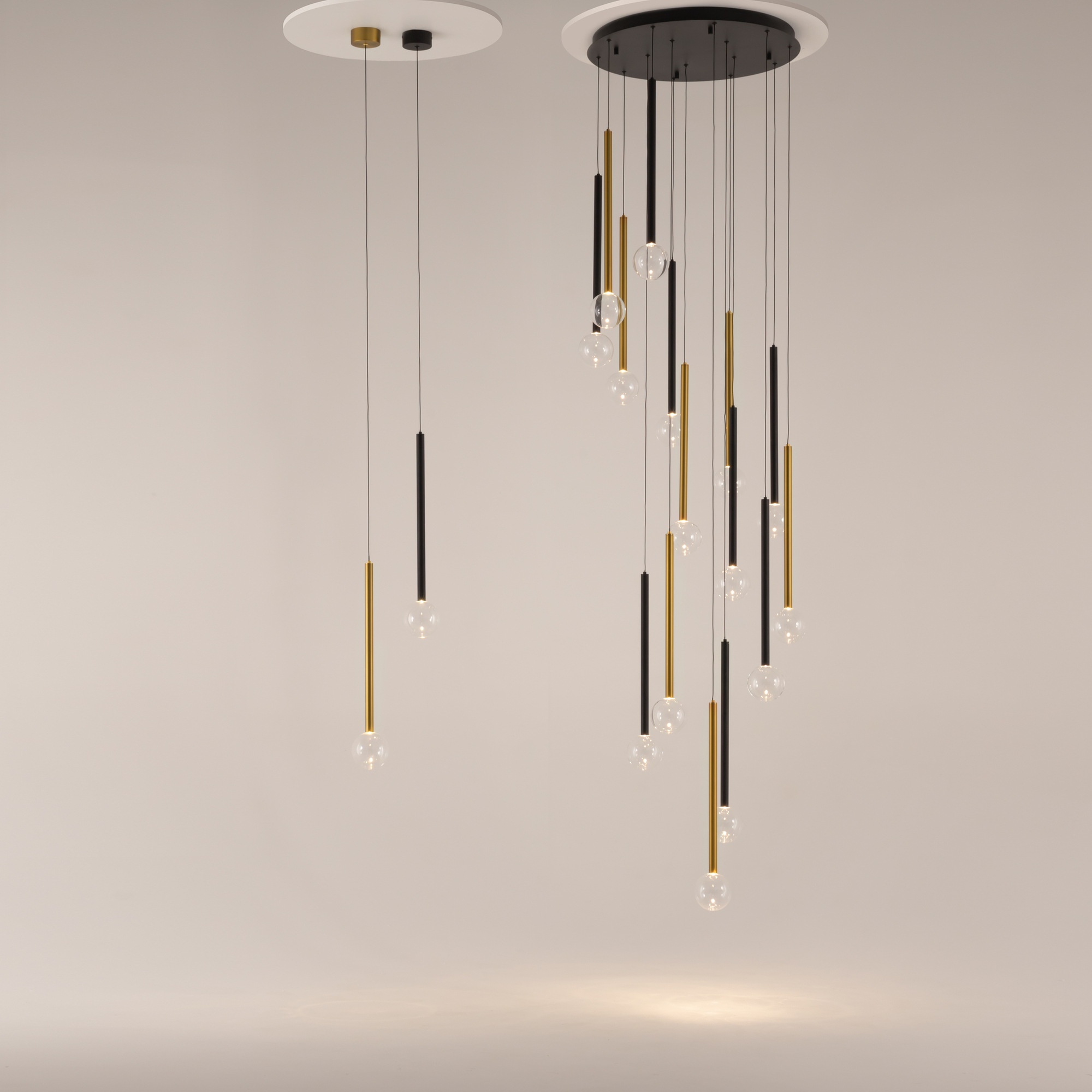 Дополнительная картинка Люстра Maytoni MOD383PL-L40BBS3K