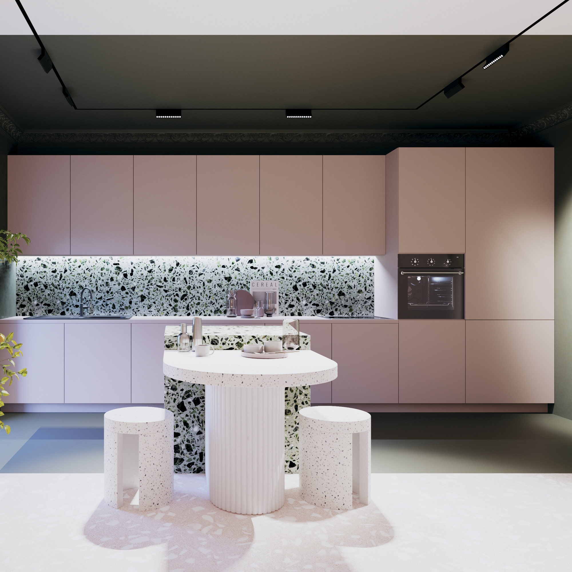 Дополнительная картинка Трековый светильник Technical TR033-2-12W3K-B