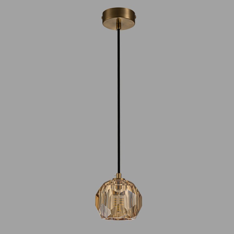 Картинка Подвесной светильник Belfast Clifton D3315-1 GL CA