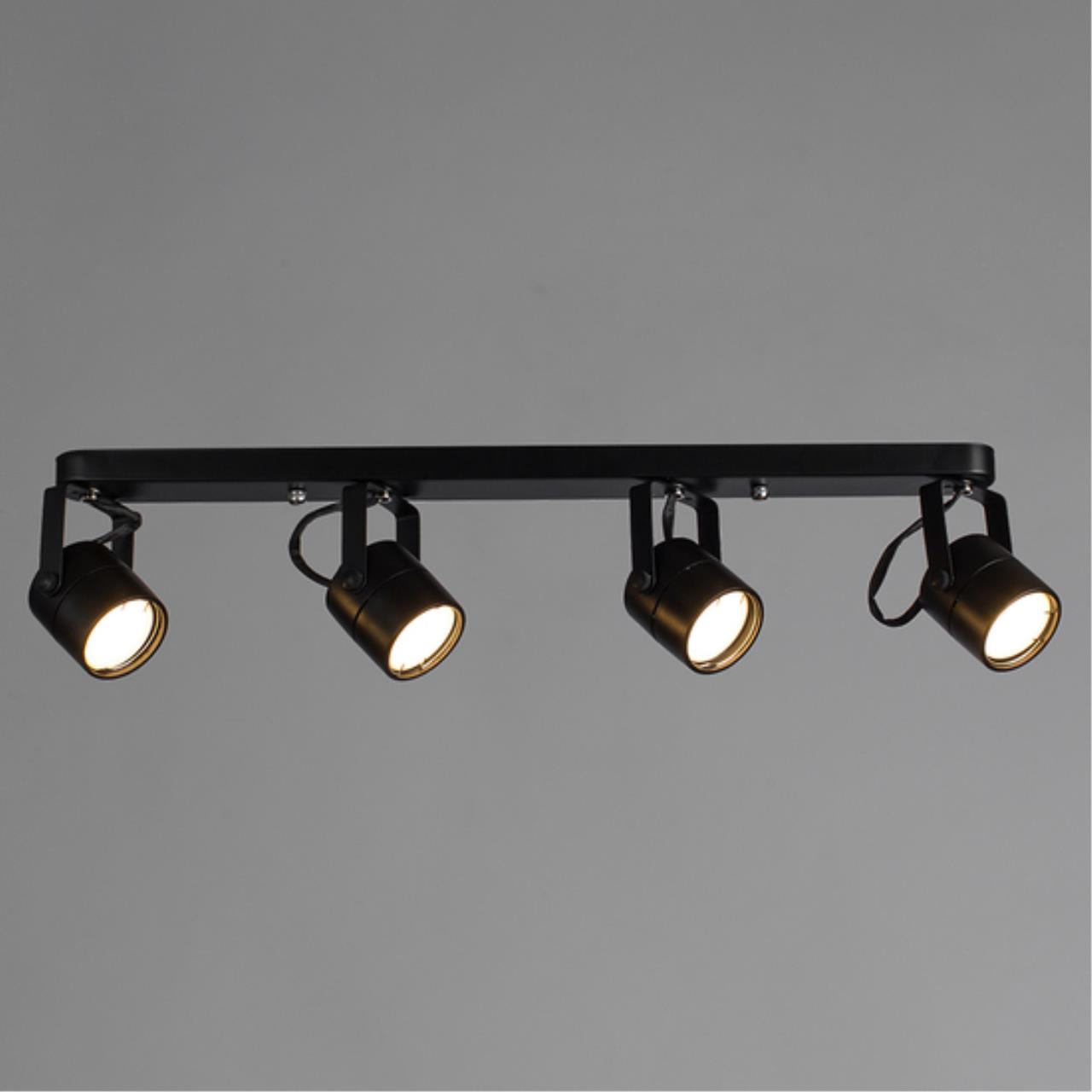 Дополнительная картинка Потолочный светильник Arte Lamp MIZAR A1311PL-4BK