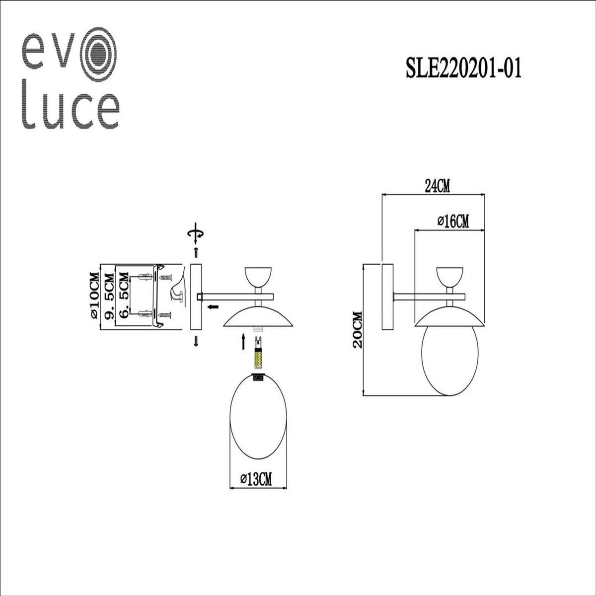 Бра Evoluce Genova SLE220201-01 — фото 3