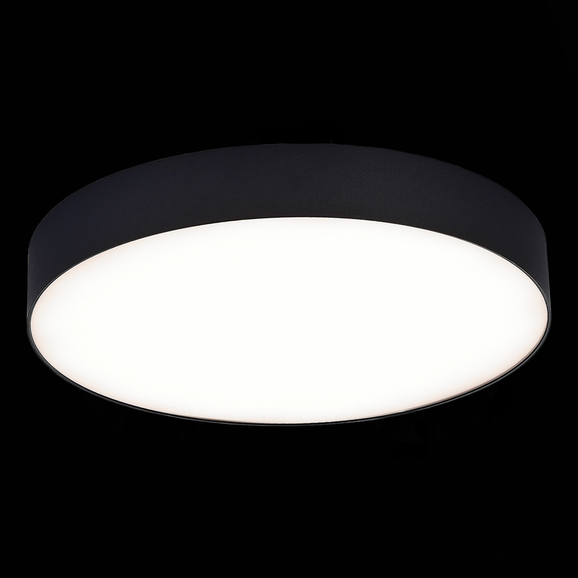 Дополнительная картинка ST606.442.48 Светильник потолочный Черный LED 1*48W 4000K 4 320Lm Ra>85 120° IP20 D400xH55 185-265V