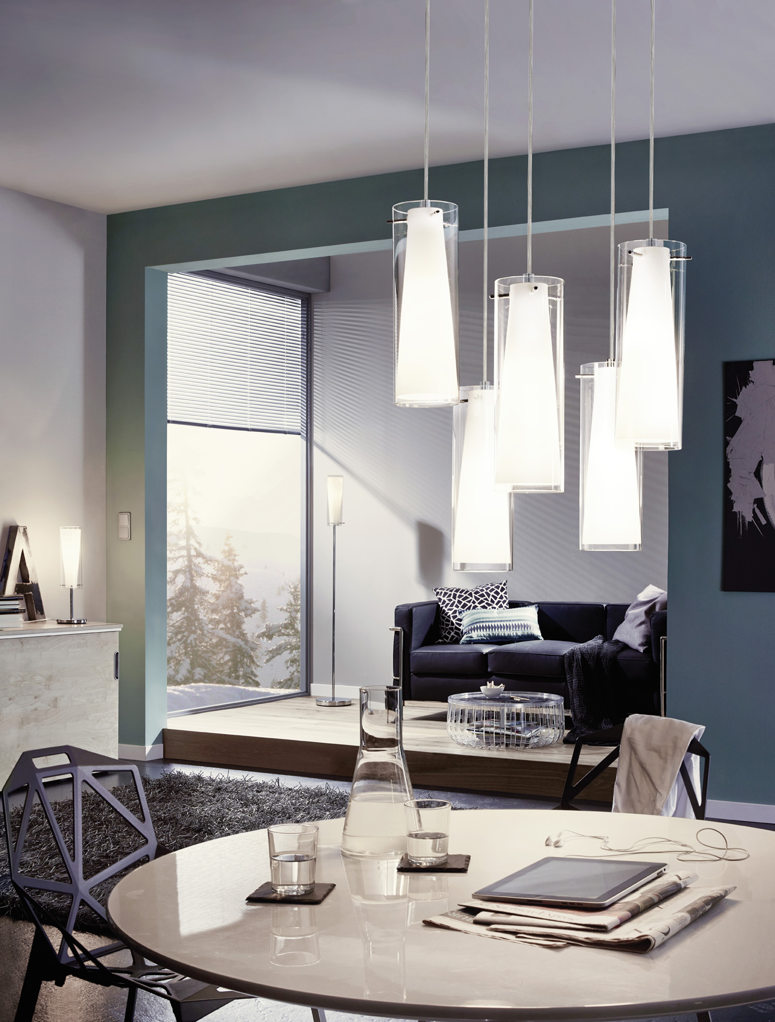 Картинка Подвесная люстра Eglo Pinto 93003