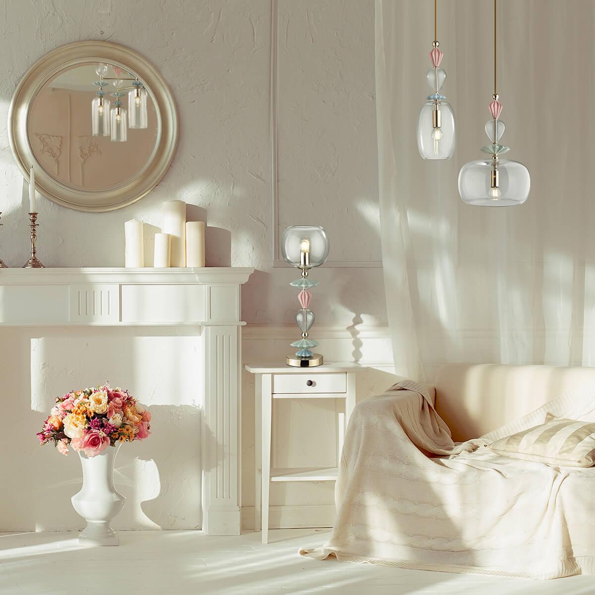 Дополнительная картинка Настольная лампа Odeon Light Classic Bizet 4855/1T