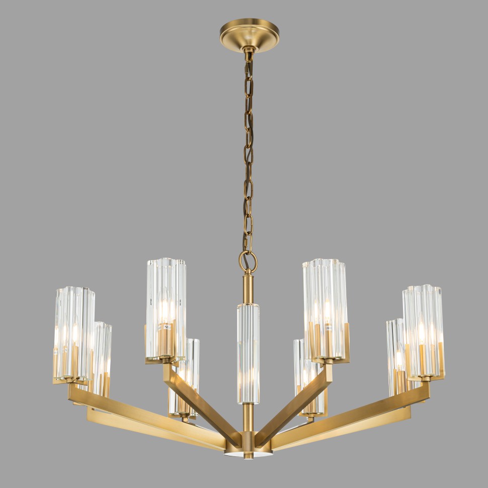 Картинка Люстра подвесная Belfast Malone 6035-8 BR CL