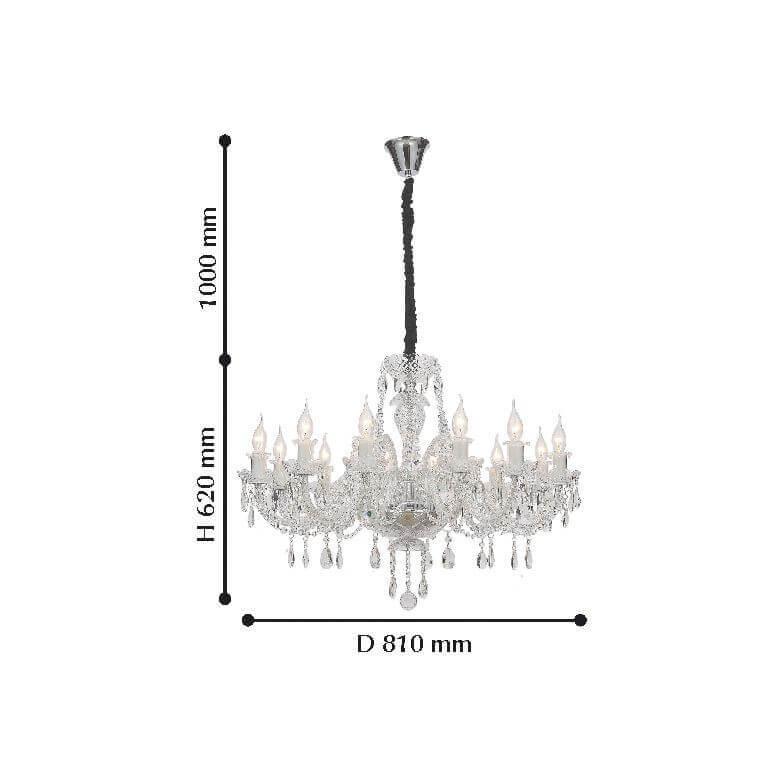 Картинка Подвесная люстра Favourite Lawanda 2022-12P