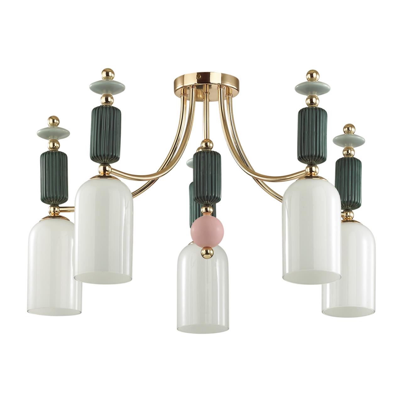 Картинка Потолочная люстра Odeon Light Classic Candy 4861/5C