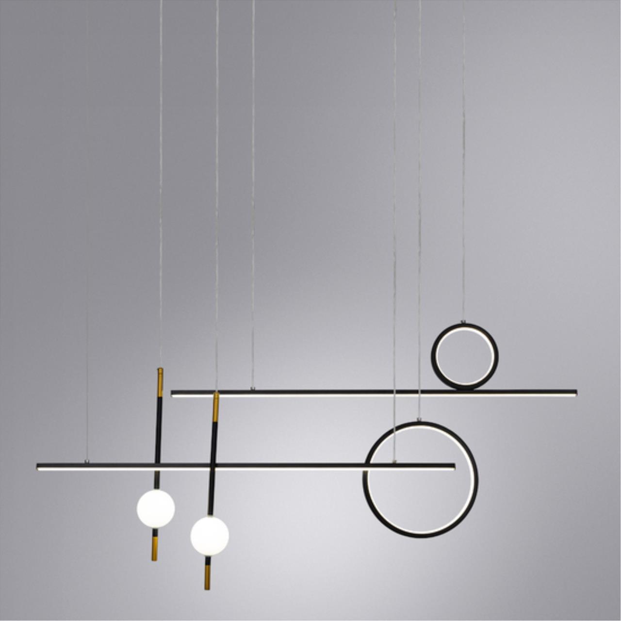 Картинка Подвесной светильник Arte Lamp POLARIS A2610SP-85BK