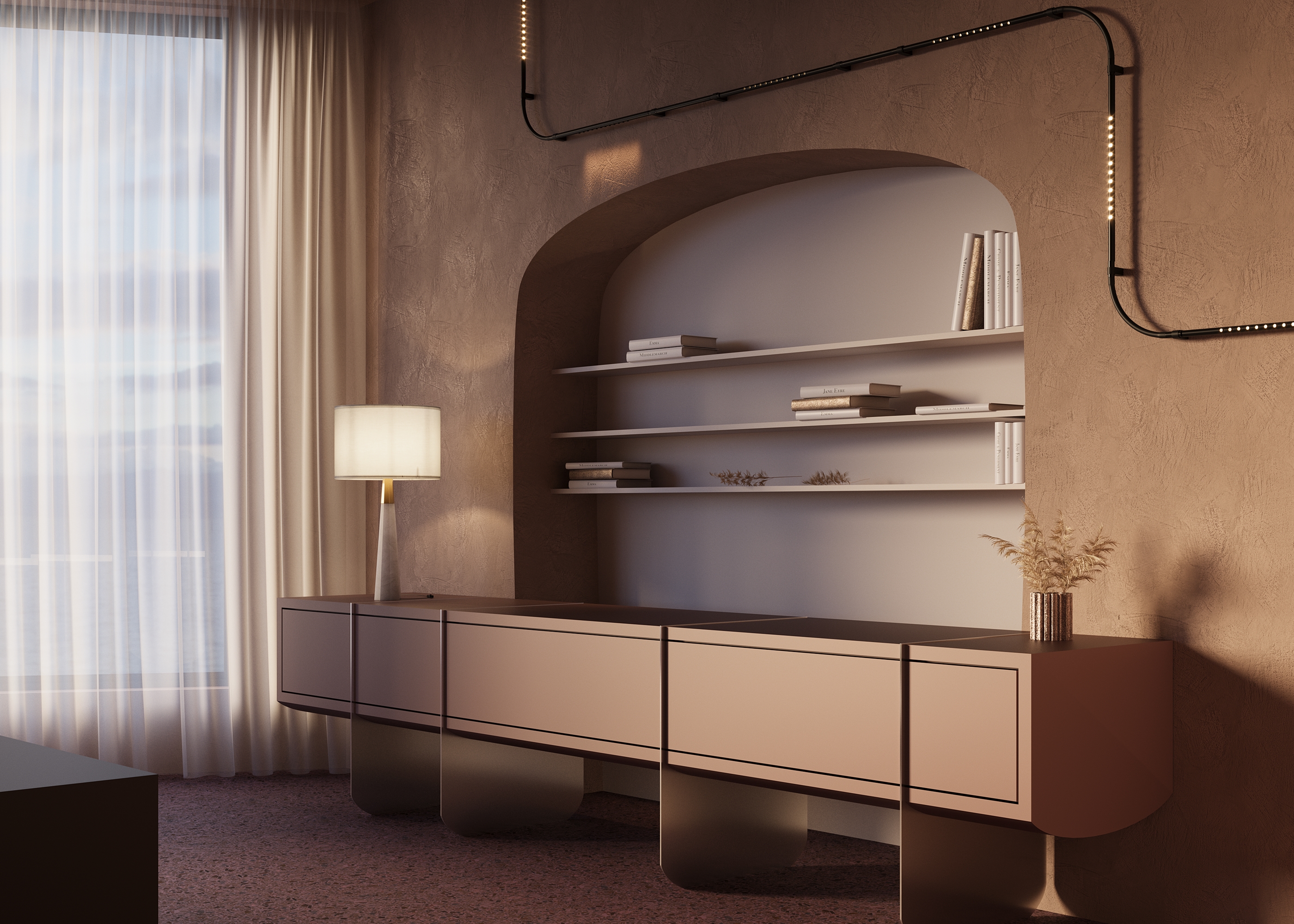 Картинка Светильник Technical C101CL-L500-12W3-6K-B