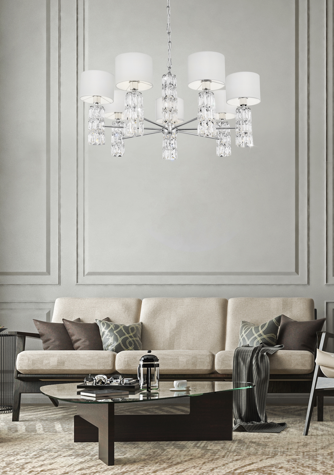 Дополнительная картинка Подвесная люстра Maytoni Talento DIA008PL-07CH