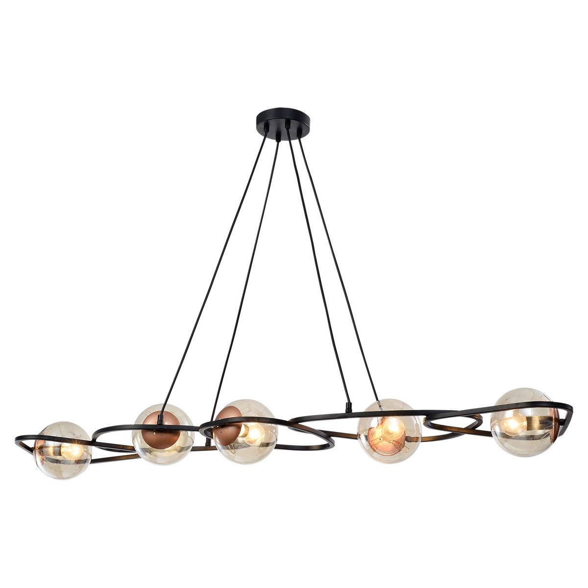 люстры подвесная люстра lussole loft chilton lsp-8411, доставка по Казахстану 