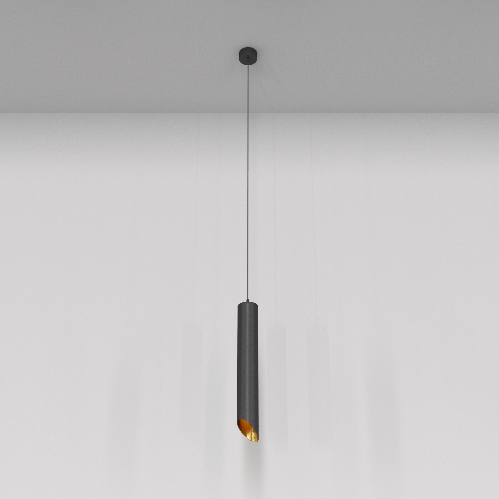 Дополнительная картинка Подвесной светильник Technical P044PL-01-40GU10-B