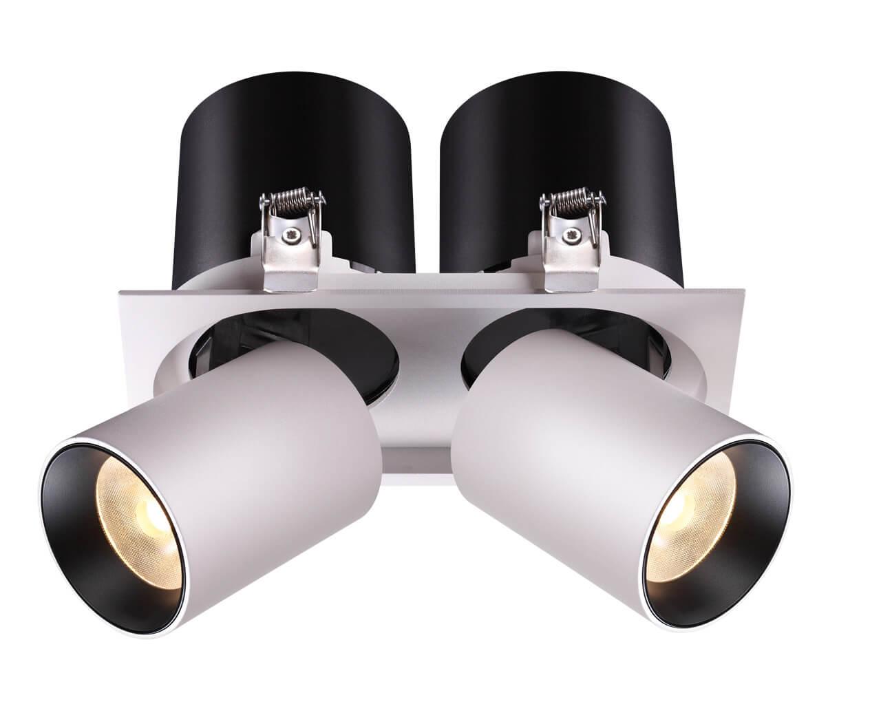 Дополнительная картинка Встраиваемый светодиодный светильник Novotech Spot Lanza 358083