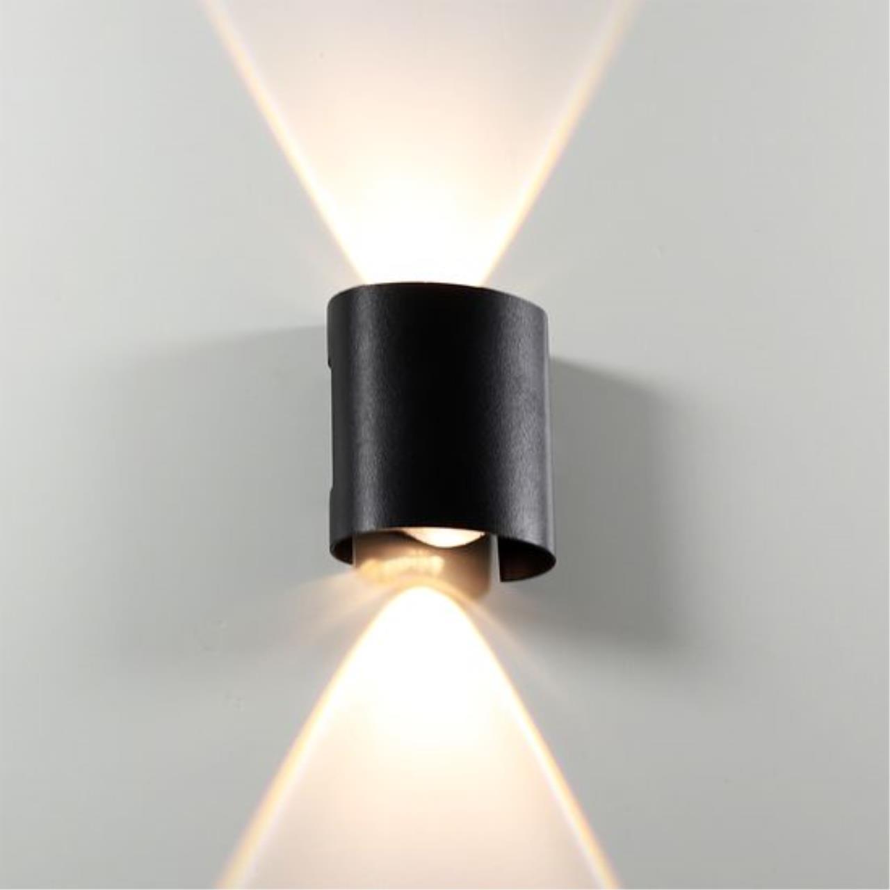 Картинка Настенный уличный светильник Arte Lamp BOSTO A3122AL-2BK