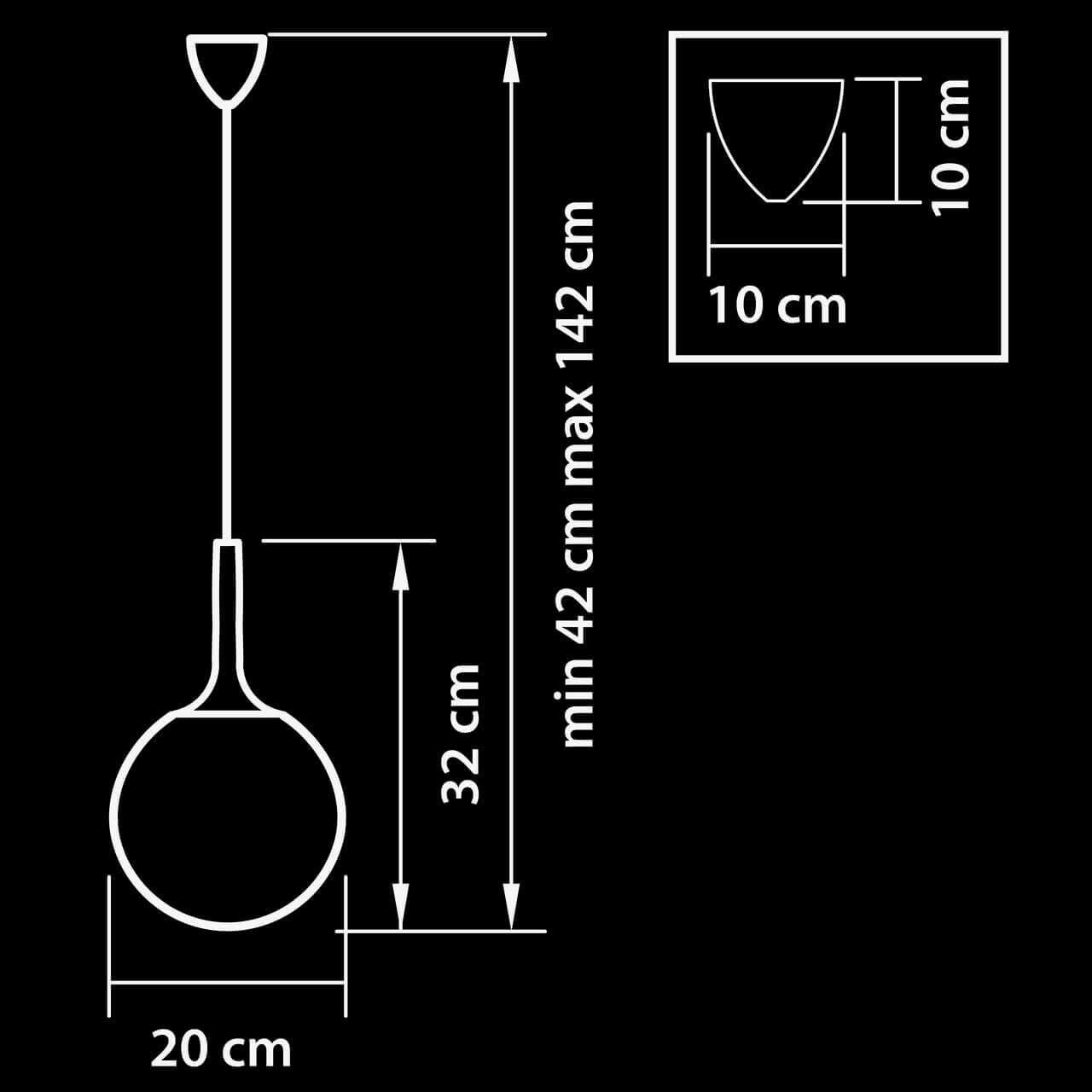 Картинка Подвесной светильник Lightstar Globo 813023