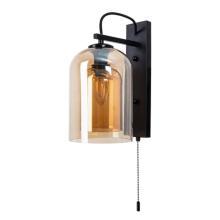 Настенный светильник Arte Lamp PAIO A7015AP-1BK, доставка по Казахстану 