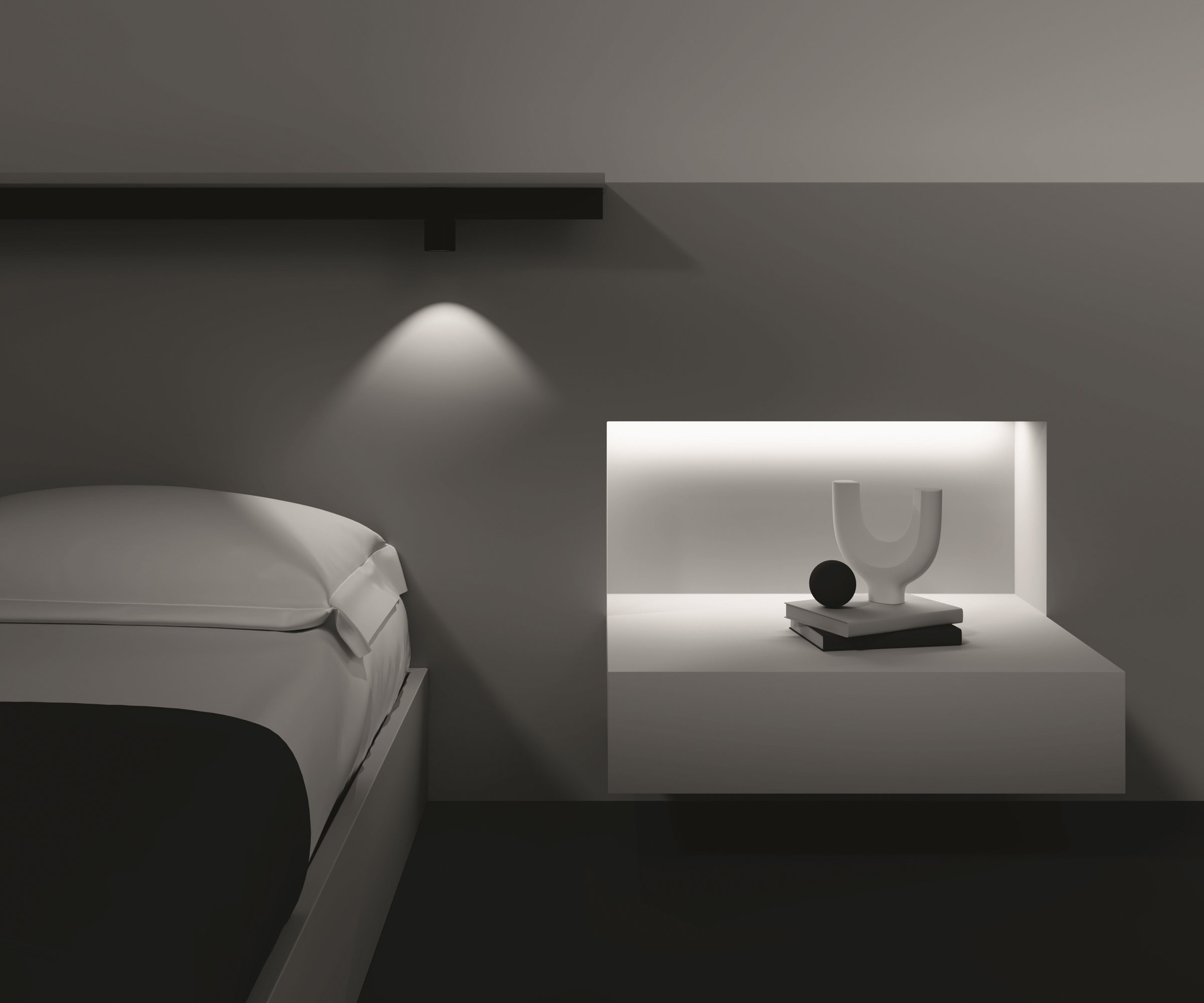 Дополнительная картинка Трековый светильник Technical TR122-2-7W3K-B