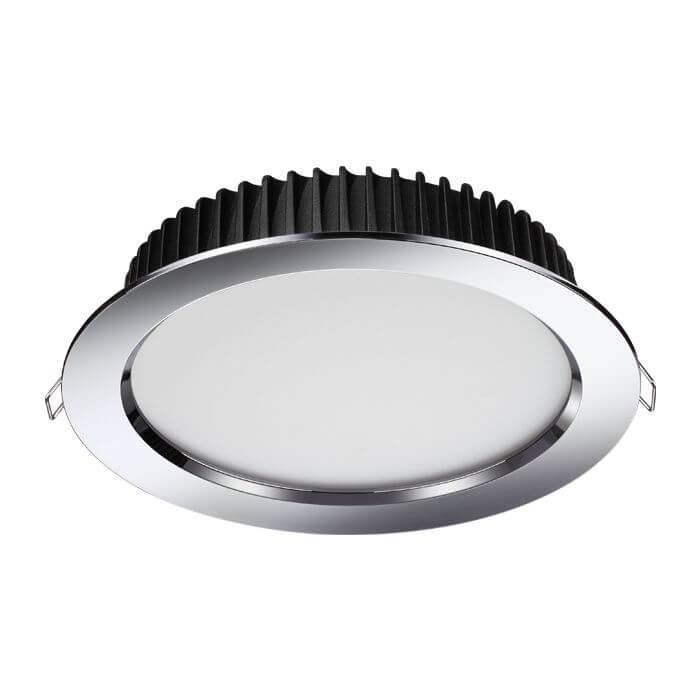 Дополнительная картинка Встраиваемый светодиодный светильник Novotech Spot Drum 358305