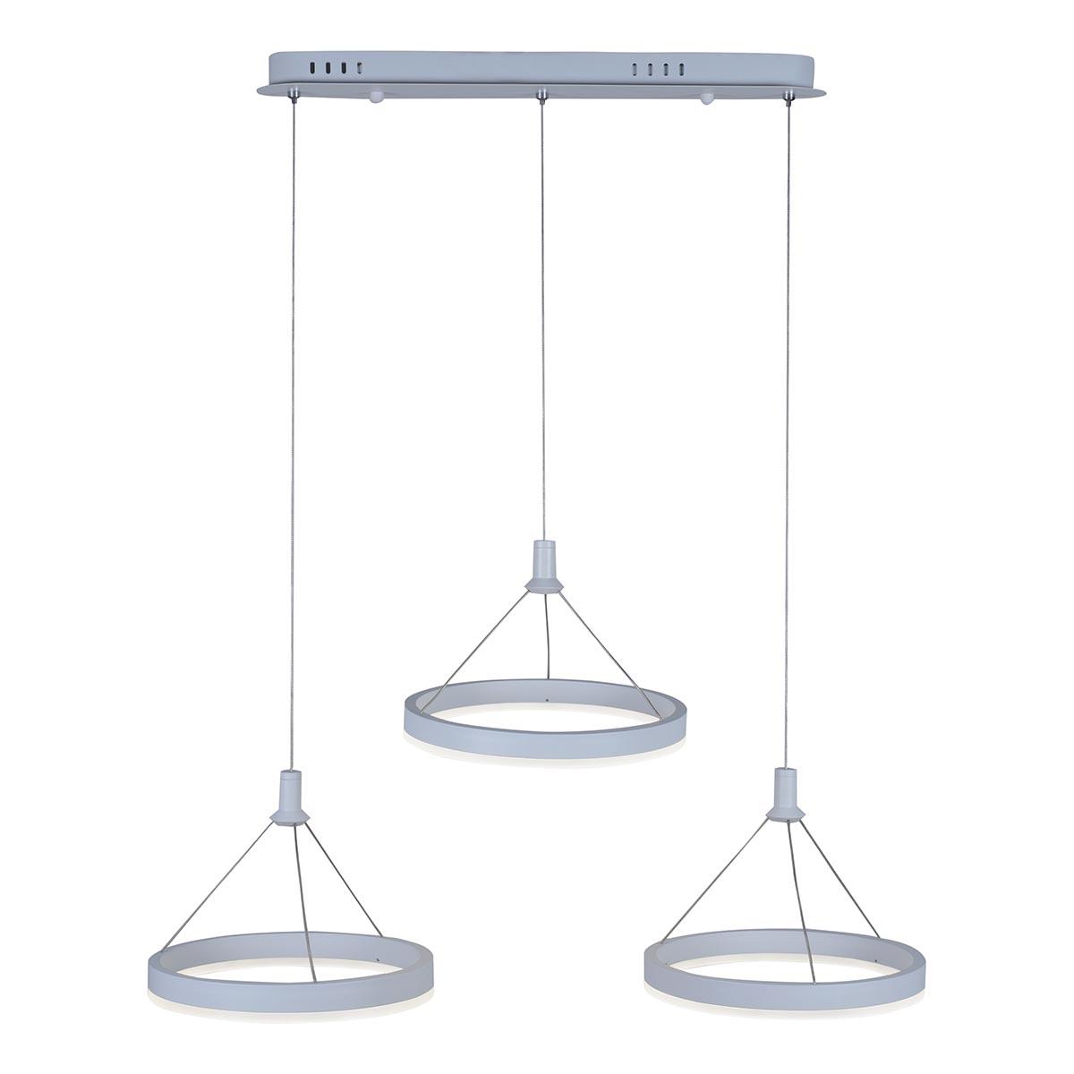 Картинка Подвесной светодиодный светильник iLedex Libra D075-3 WH