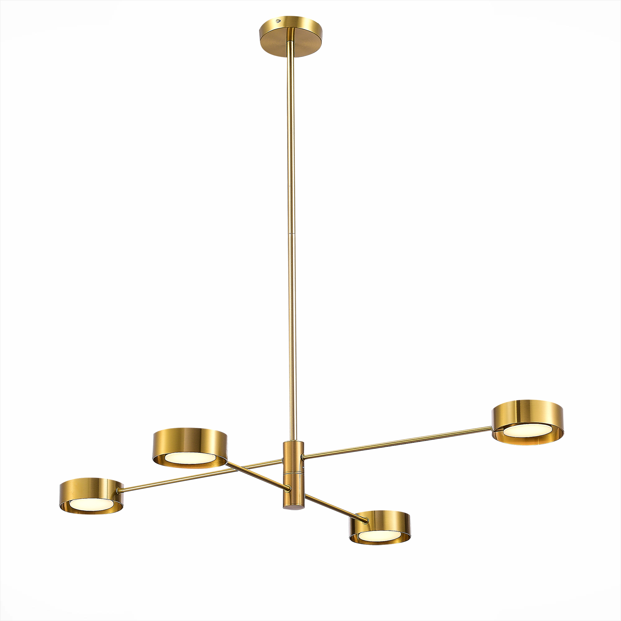 купить SL6504.302.04 Светильник потолочный ST-Luce Латунь/Латунь LED 4*5W 3000K в Алматы, svet.kz, доставка по Казахстану 