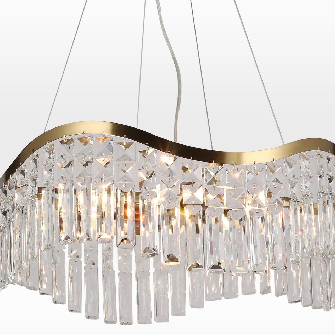 Дополнительная картинка Подвесной светильник Unda 4135-8P