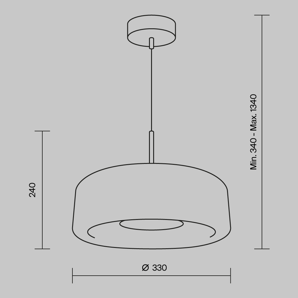 Дополнительная картинка Подвесной светильник Maytoni MOD127PL-L6AM