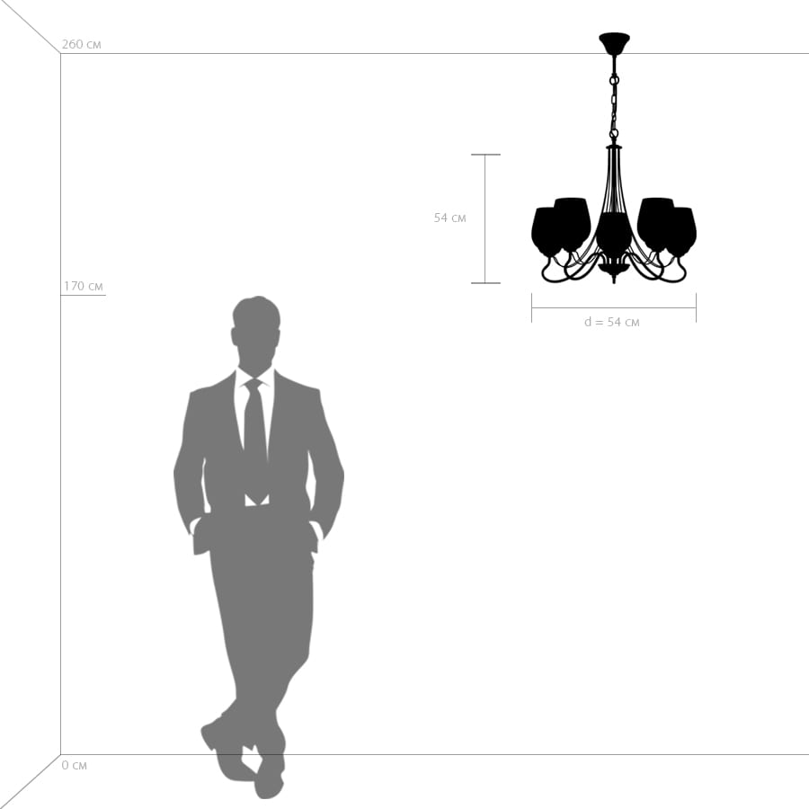 Картинка Подвесная люстра Lightstar Bolla 734057
